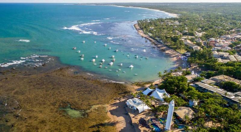 Hotel Eco Atlantico Praia do Forte Exteriör bild